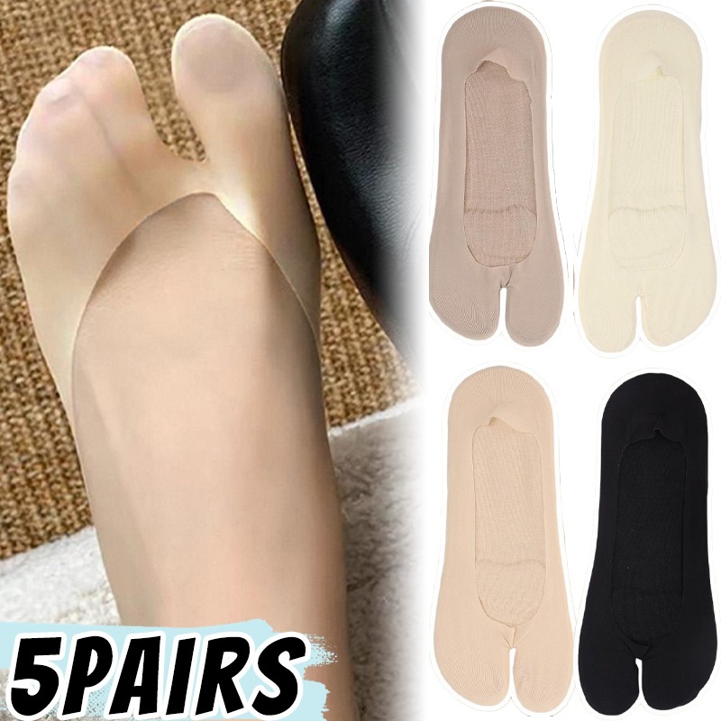 Toe Sock Split - 1/5 par Damskie skarpetki Tabi z