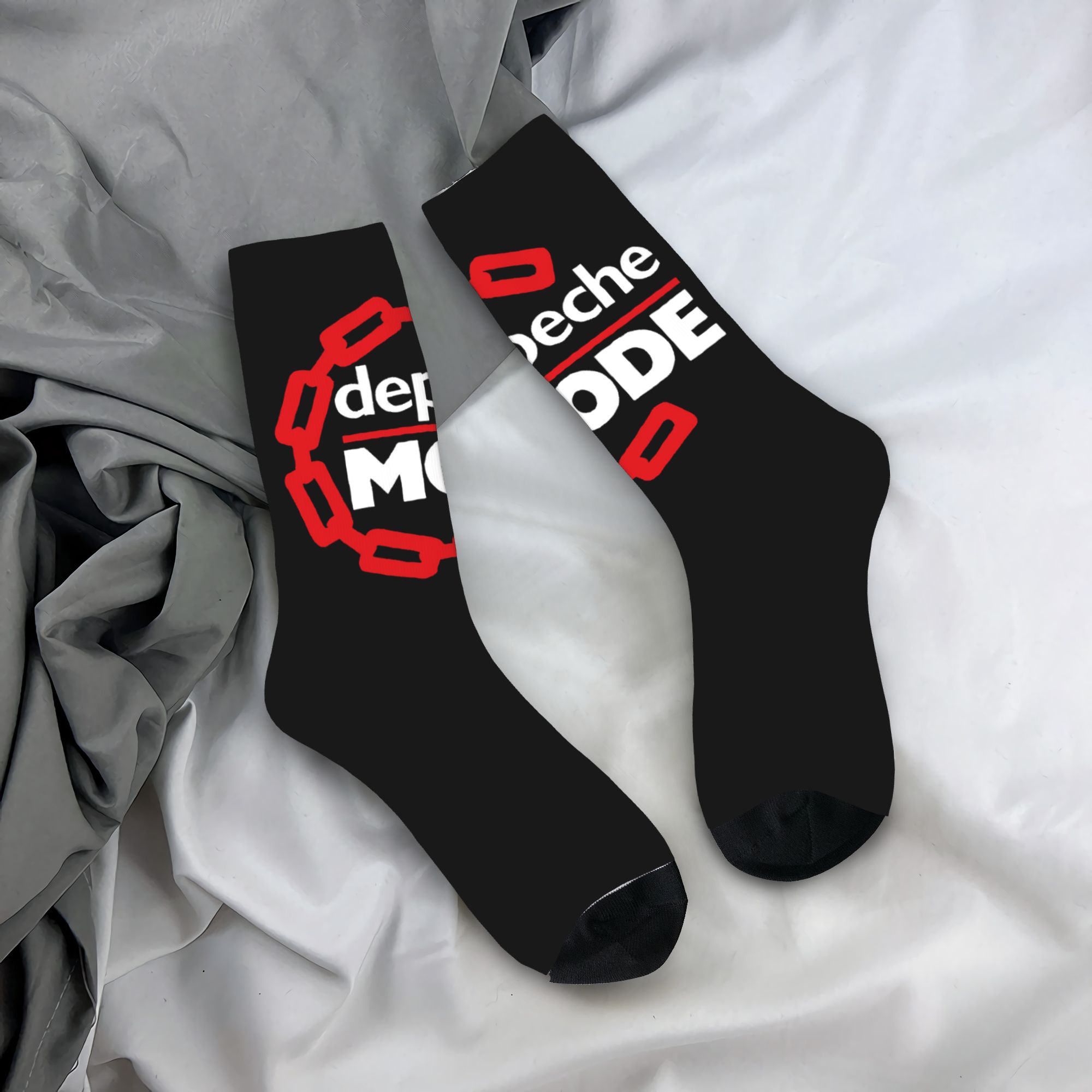 Dress Sock Men - Męskie skarpety Custom Depeche Cool Mode
