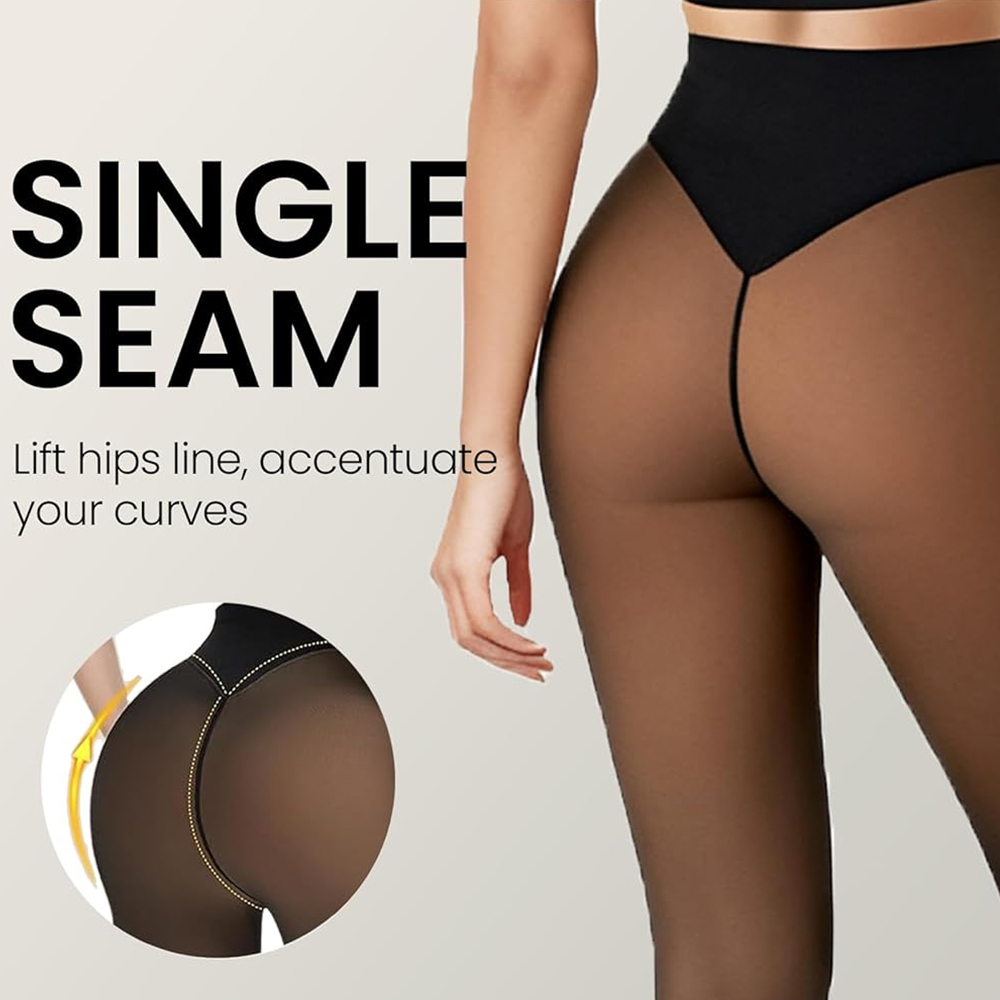 Rajstopy modelujące z polarową – Tights Pantyhose Sheer recenzja i cena