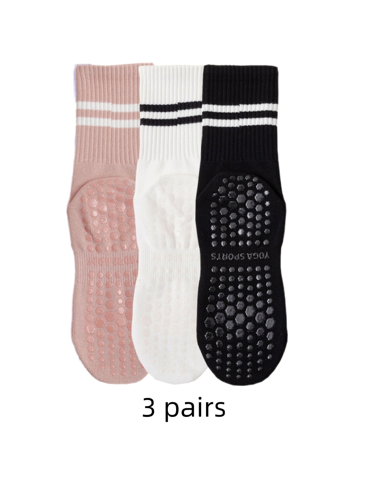 3 pary skarpet do jogi, skarpe – Grip Sock Yoga recenzja i cena