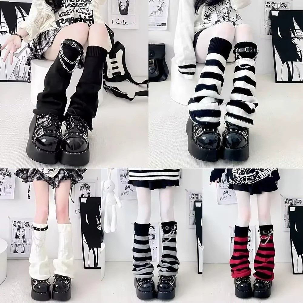 Gotyckie ocieplacze na nogi w  – Boot Sock Slouchy recenzja i cena