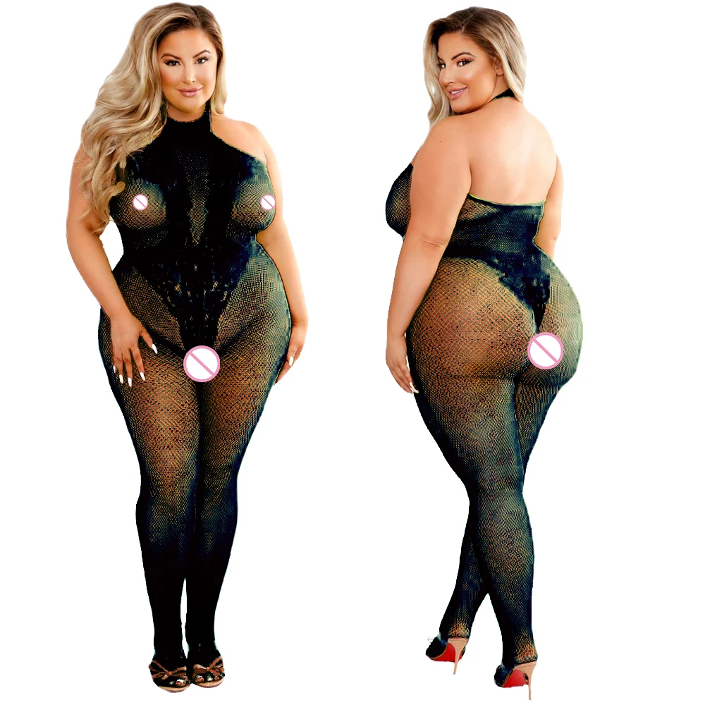 2024 Plus Size Bodystocking go – Fishnet Stocking Women recenzja i cena